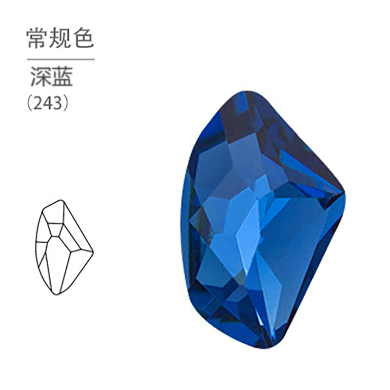 Factory direct sales, axe, pointed bottom crystal diamond, glass diamond high-end Symphony nail art products, jewelry DIY accessories