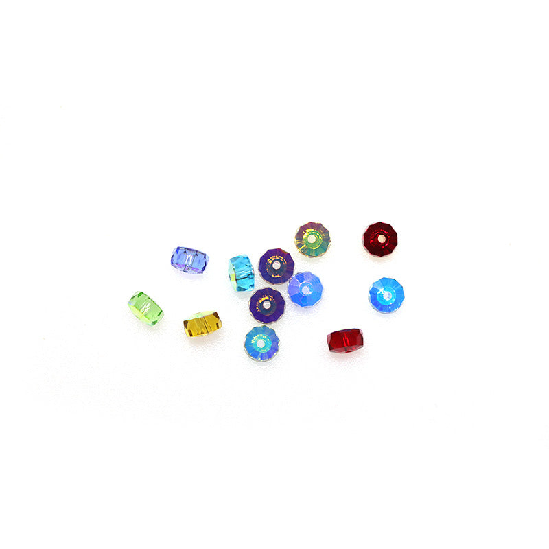 2021 autumn new product, wheel beads AB color series DIY clothing, bags, necklaces, shoes, accessories, accessories