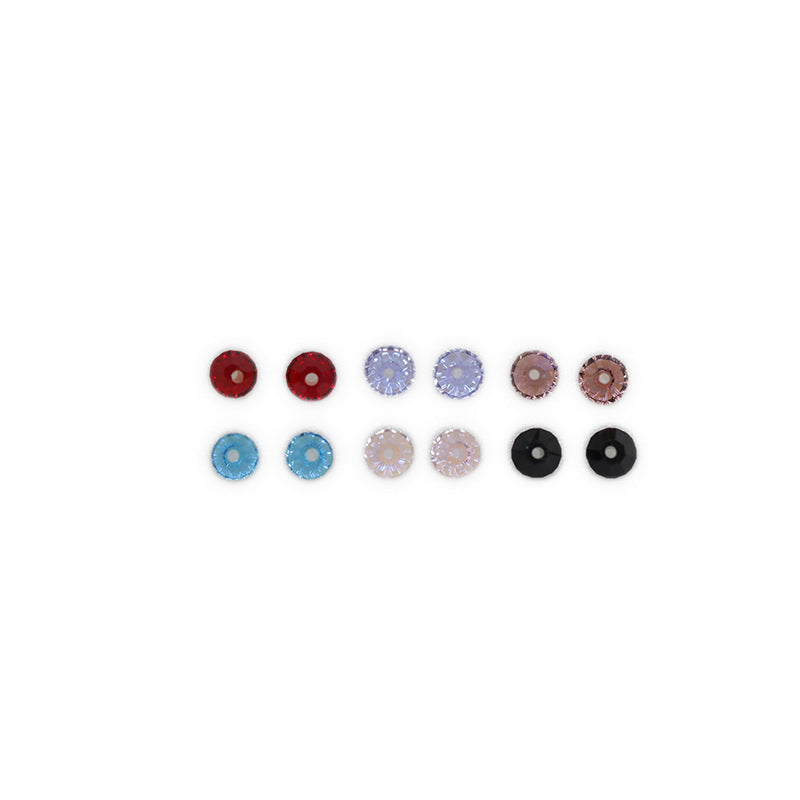 2021 autumn new product, pointed bead crystal moonlight series DIY clothing bag necklace shoe jewelry accessories accessories